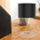 2pcs Solid Wood Lamp Base Replaceable Table Lamp Pedestal Round Wooden Lamp Base Replacement 6