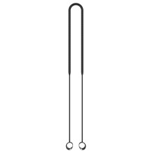 Cordão para fones de ouvido sem fio compatível com SAMSUNG Galaxy Buds Pro, alça de pescoço anti-perda, silicone macio, à prova d'água e