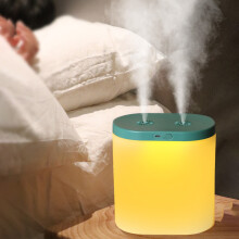VALSEEL Luftbefeuchter, 500 ml Wassertank, 3 Geschwindigkeitsstufen, geeignet für Schlafzimmer, Kinderzimmer und Familienzimmer