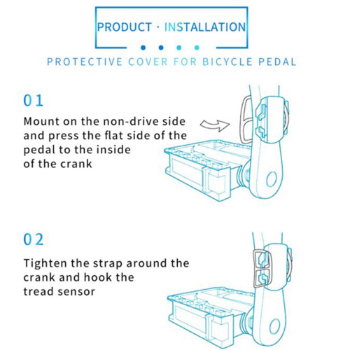 Funda protectora para sensor de bicicleta, cubierta negra para sensor de computadora, 4 piezas 2