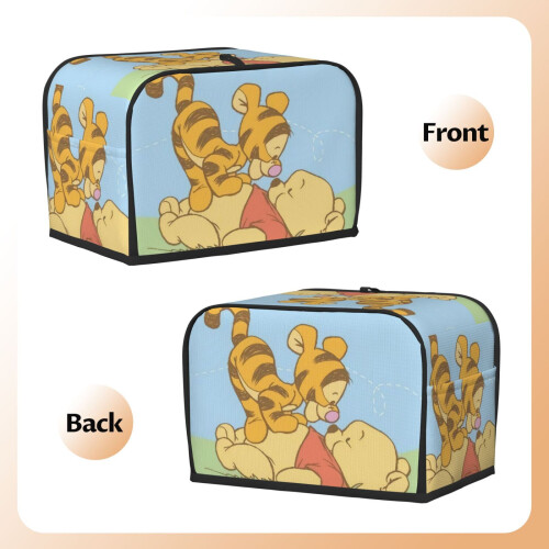 Κάλυμμα για τοστιέρα Winnie the Pooh για 2 φέτες, κάλυμμα για σκόνη ψωμιού και προστασία 1