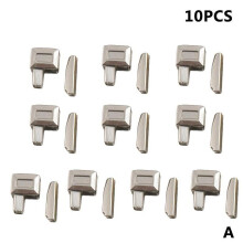10Set/set Metal Zipper Repair Stopper Open End Tailor Fab K7F6 Tool M9Q8