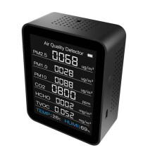 Mosiee Air Quality Monitor Detector Forhchotemperature And Humiditytvoc Pm2.5