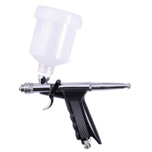 ckepdyeh Professional0.5mm Airbrush Set szerszámokkal, fúvóka sapka csatlakozóval, kiegészítőkkel autómodell falfestéshez, szegek
