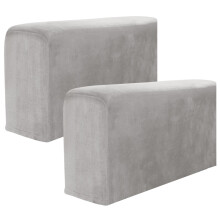Ghopy 2 stuks antislip armleuninghoezen, zachte, warme, verdikte armleuningbeschermers voor banken, stoelen, fauteuils en relaxstoelen.