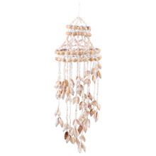 Gymnture Shell Wind Chime -rantakello kodin sisustukseen (satunnainen tyyli)