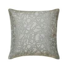 A HomeCentric dekoratív kék 30x30 cm-es (30x30 cm-es) párnahuzatok, jacquard absztrakt díszpárnák kanapéra, absztrakt modern stílus -