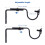 Adjustable Curtain Rod Bracket for 15-22mm Rod - 2PCS 4