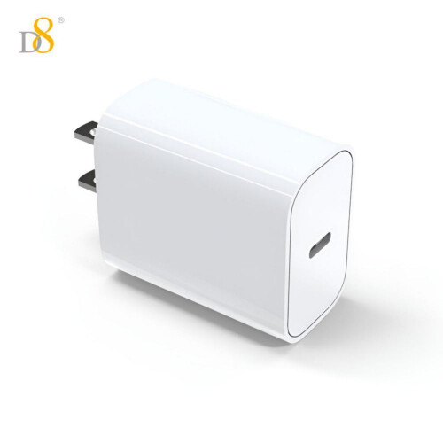 Φορτιστής USB C 20W PD Γρήγορη φόρτιση, προσαρμογέας τοίχου USB-C συμβατός με iPhone13/12Pro