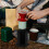 Filterpapierbox, Espresso-Kaffeebehälter, Kunststoff 2