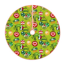 Sciorta Crann Nollag an Grinch, Maisiúcháin Baile Nollag, Mata Bog Crann le haghaidh Ornáidí Saoire