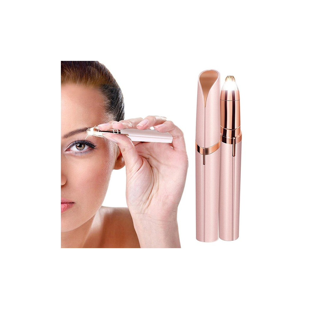 Pink Eyebrow Trimmer / Hair Removal - Facial Hair Trimmer