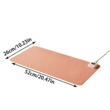 Elektrisch verwarmde muismat/tafelbeschermer ROZE EU-STICK ROZE EU-STICK Roze EU-stekker Roze EU-stekker