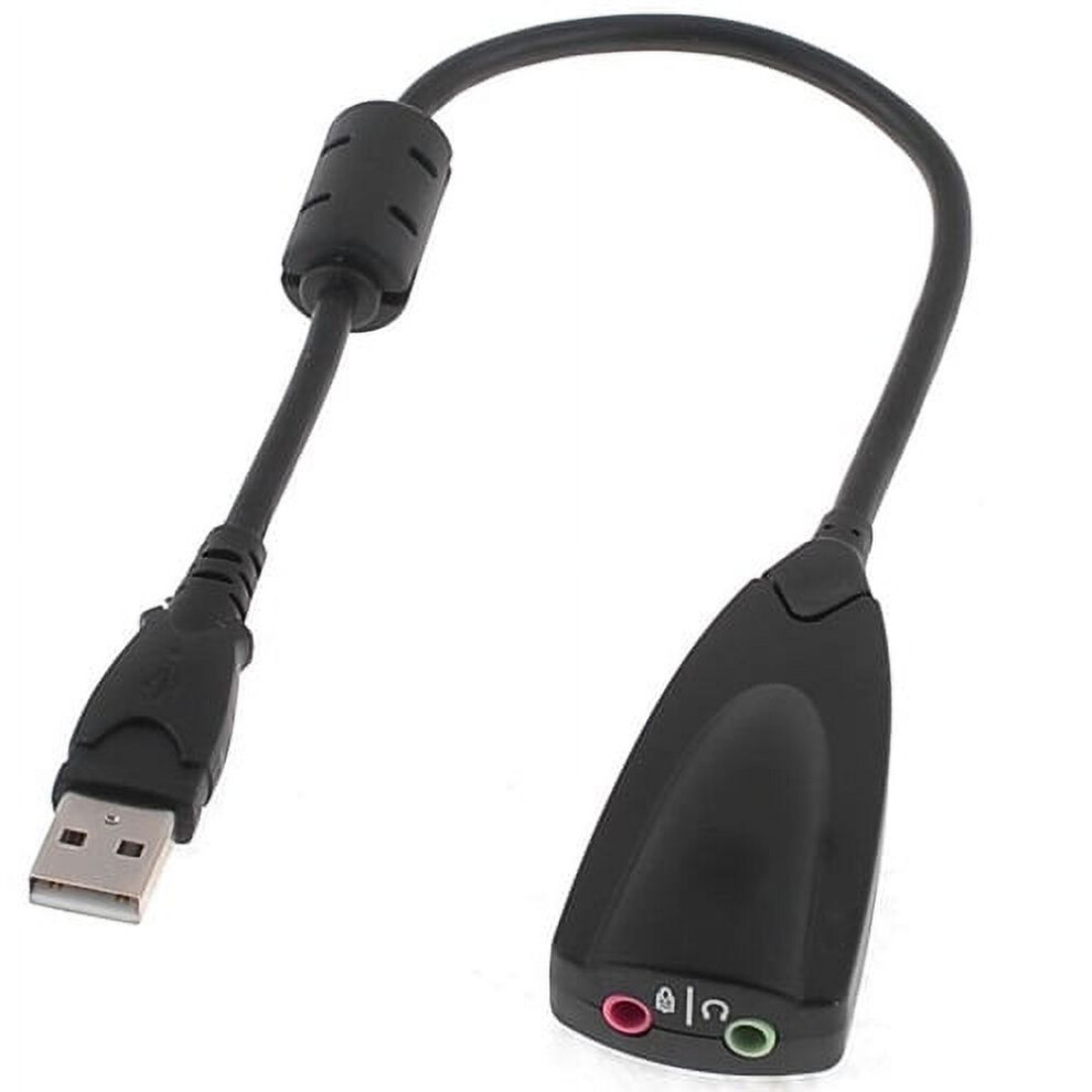 Susuchens 3.5Mm Mic Earphone Socket 7.1 Channel Usb 2.0 3D Sound Card Adapter Cable 9395123569826