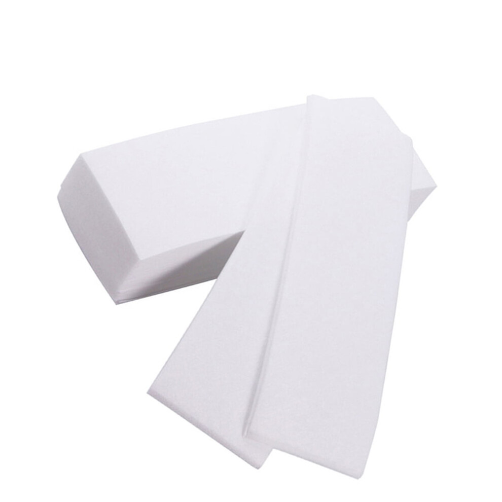 100pcs Professional Facial & Body Hair Removal Wax Strips Paper Depilatory Nonwoven Epilator