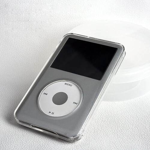 Capa protetora transparente e rígida de cristal para iPod Classic 120GB, 160GB e 80GB com MP3 e MP4. 2
