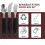 3 Pcs Stainless Steel Long-lasting Utensils Serving Spoon Fork Thin Handle Elder 6