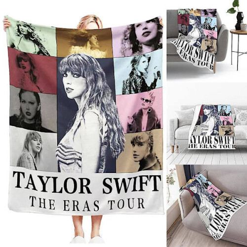 Κουβέρτα Taylor Swift The Eras Tour Μαλακή και Ζεστή για Υπνοδωμάτιο, Καναπέ, Διακοσμήσεις