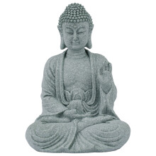 Bosisa-puutarhakoriste istuva buddha hartsikivi zen-efekti ulko- ja sisäpatsas