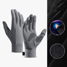 Guantes de entrenamiento Hamky, guantes de levantamiento de pesas y guantes de invierno para hombres y mujeres, antideslizantes para pantallas