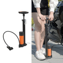 Pompe à vélo haute pression en aluminium ABS, gonfleur portable 16x45x13x42mm