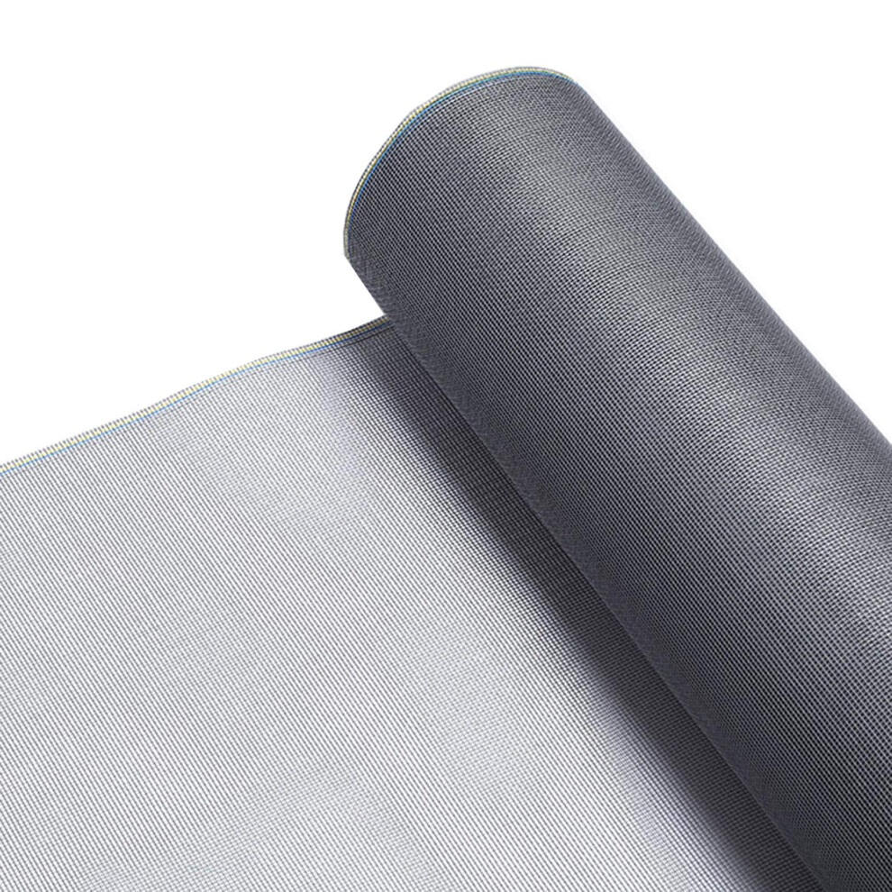 Mosquito Window Screen Fiberglass Insect Proof Mesh Transparency For Quiet Home Grey 1.8X1m 9053599366256