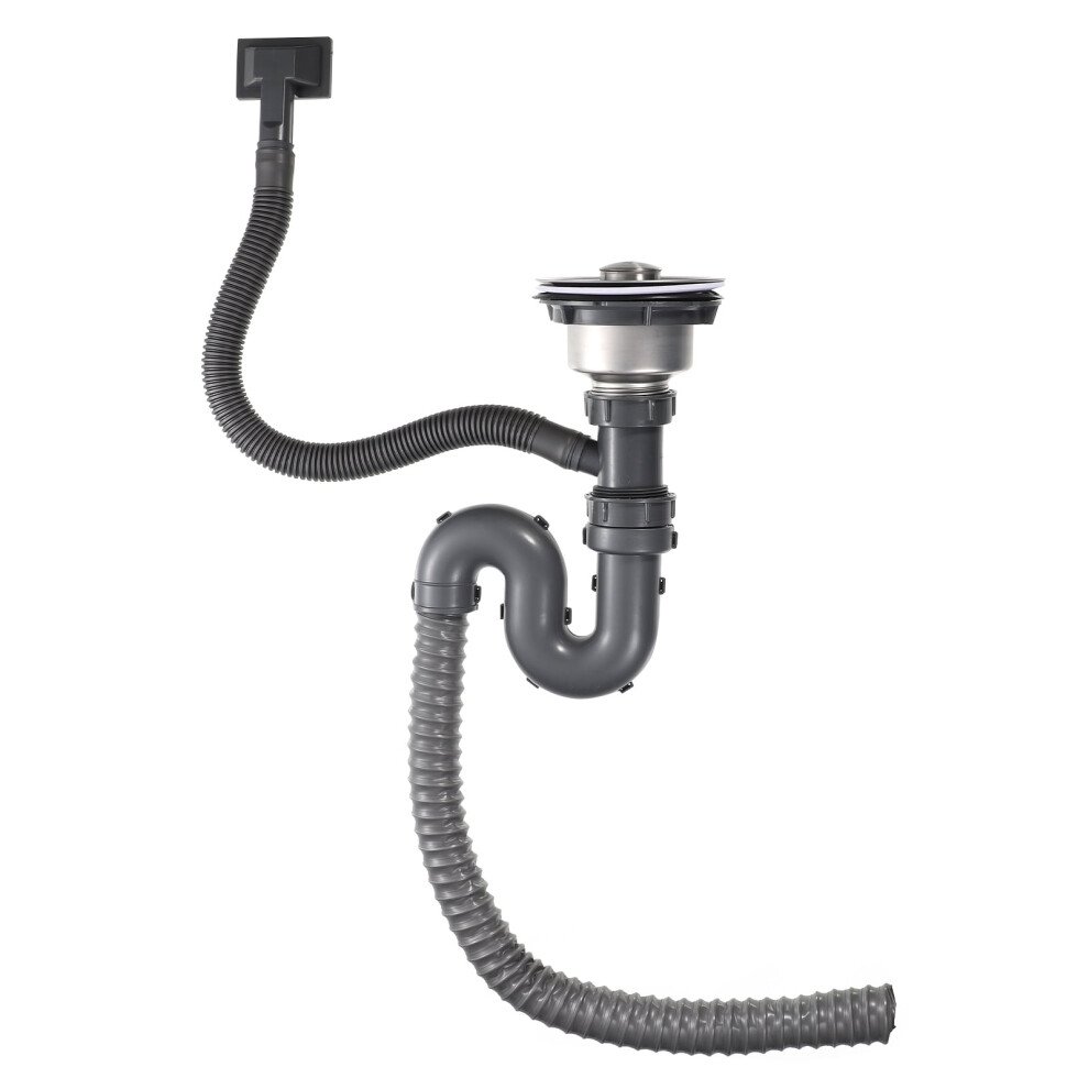 Strainer Stainless Steel Sink Flexible Drain Pipe Vessel For Kitchen 9071309615296