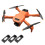 Drone Four-sided Obstacle Avoidance Folding Lens HD Aerial Quadcopter, （Orange）, DV Camera 2