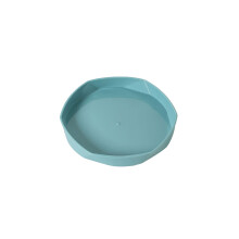 Yesbay Sturdy Durable Pot Tray Multi Colors Thickened Plastic Plant Pot Saucer,Aqua S