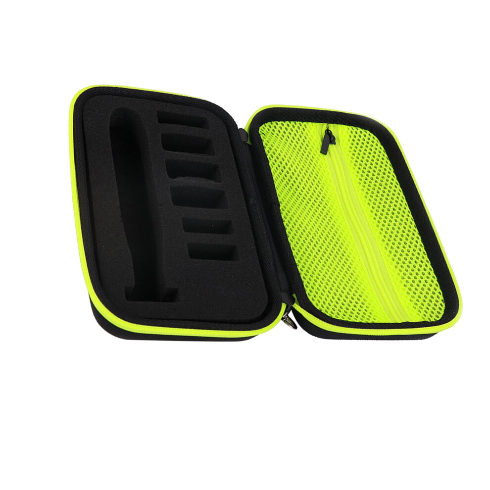 Tomfoto Storage Case for Shaver, EVA Portable Case Electric Trimmer Shaver Travel Case Protective Cover Storage Bag for One Blade QP2530/2520