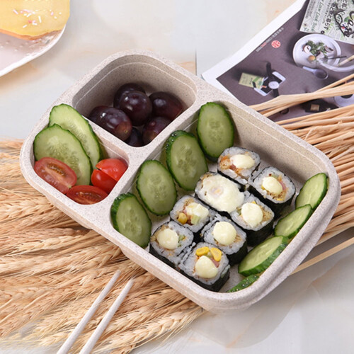 Midewhik Αεροστεγές, Αδιάβροχο, PP Fiber Bento, Δοχείο Γεύματος 2