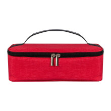 Boîte à lunch isotherme Winysin Small, sac souple portable à double fermeture éclair avec poignée, idéale pour le travail et l'école.