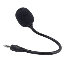 Xing 3.5mm Port 205mm Condenser Microphone Mini Plug-in Megaphones for Musical Instrument (Black)