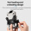 Φορητή μαύρη βάση προπέλας για Dji Mini3Pro Drone από μαλακό υλικό PU, βολικό σχεδιασμό, 3