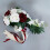 Bryllupsbrud med kunstige blomster, 50x23x30cm 4