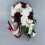 Bryllupsbrud med kunstige blomster, 50x23x30cm 2