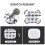 Θήκη με ραφές για συμβατότητα με AirPods3, Θήκη AirPod3 για γυναίκες, συμβατή με θήκη 3