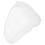 Witte silicagel epoxy mal, bakvorm/cake asbak 1