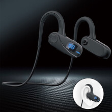 Ozmmyan ledningshörlurar med LED-skärm, trådlösa Bluetooth 5.3 stereohörlurar, sportheadset på rea