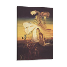 Reproduction du tableau « La Profanation de l'hĂ´te » de Salvador DalĂ, sur toile, 40 x 60 cm (16 x 24 pouces), affiche dĂ©corative pour salon