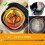 Δίσκος σιλικόνης για Airfryer, επαναχρησιμοποιήσιμο υπόστρωμα καλαθιού, 2