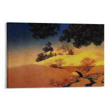 Affiche Maxfield Parrish, affiche classique, œuvre d'art originale, peinture, impression sur toile, tableau à accrocher, décoration intérieure,