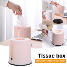 Eenvoudige ronde papieren tissuebox voor huishoudelijk gebruik, geschikt voor keuken, restaurant, badkamer, thuisgebruik, bakvormenset,