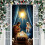 Tapiz para puerta de Navidad 7