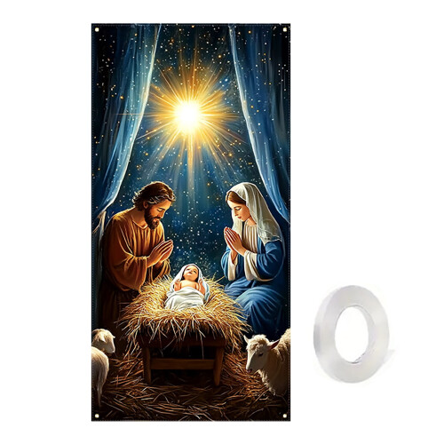 Tapiz para puerta de Navidad