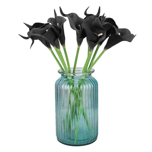 JANDEL20 τεμάχια τεχνητό λουλούδι Calla Lily Real Touch Latex για διακόσμηση σπιτιού γάμου νύφης, 2