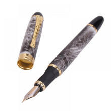 2 Metallkugelschreiber mit goldener Zierleiste, 0,5-mm-Ersatzmine, kompatibel mit Nachfüllminen – ideales Geschenk für Männer und Frauen