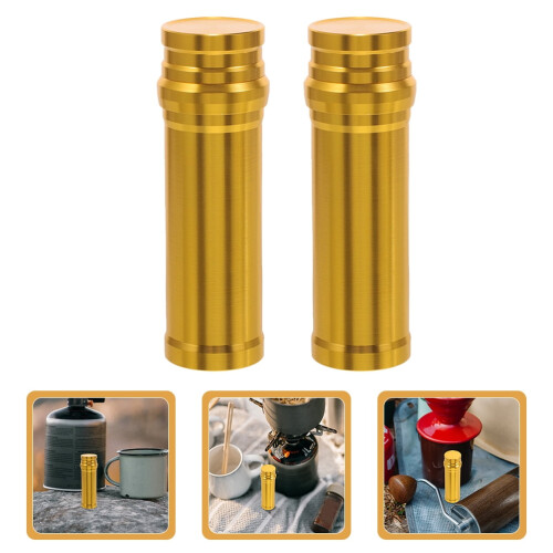 Mizh2Pcs Φορητή Μίνι Θήκη Λάμπας Καυστήρα Αλκοόλ από Ανοξείδωτο Ατσάλι Μικρή Σόμπα 2
