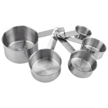 Tasse à mesurer Heaveant, lot de 5 pièces en acier inoxydable antirouille, outil de cuisine et de pâtisserie