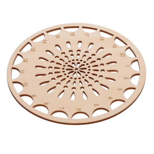 Guangmc Embroidery Floss Organizer Wooden Thread Holder 2